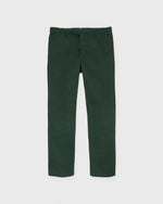 Load image into Gallery viewer, Garment-Dyed Sport Trouser in Spruce High Ridge Twill
