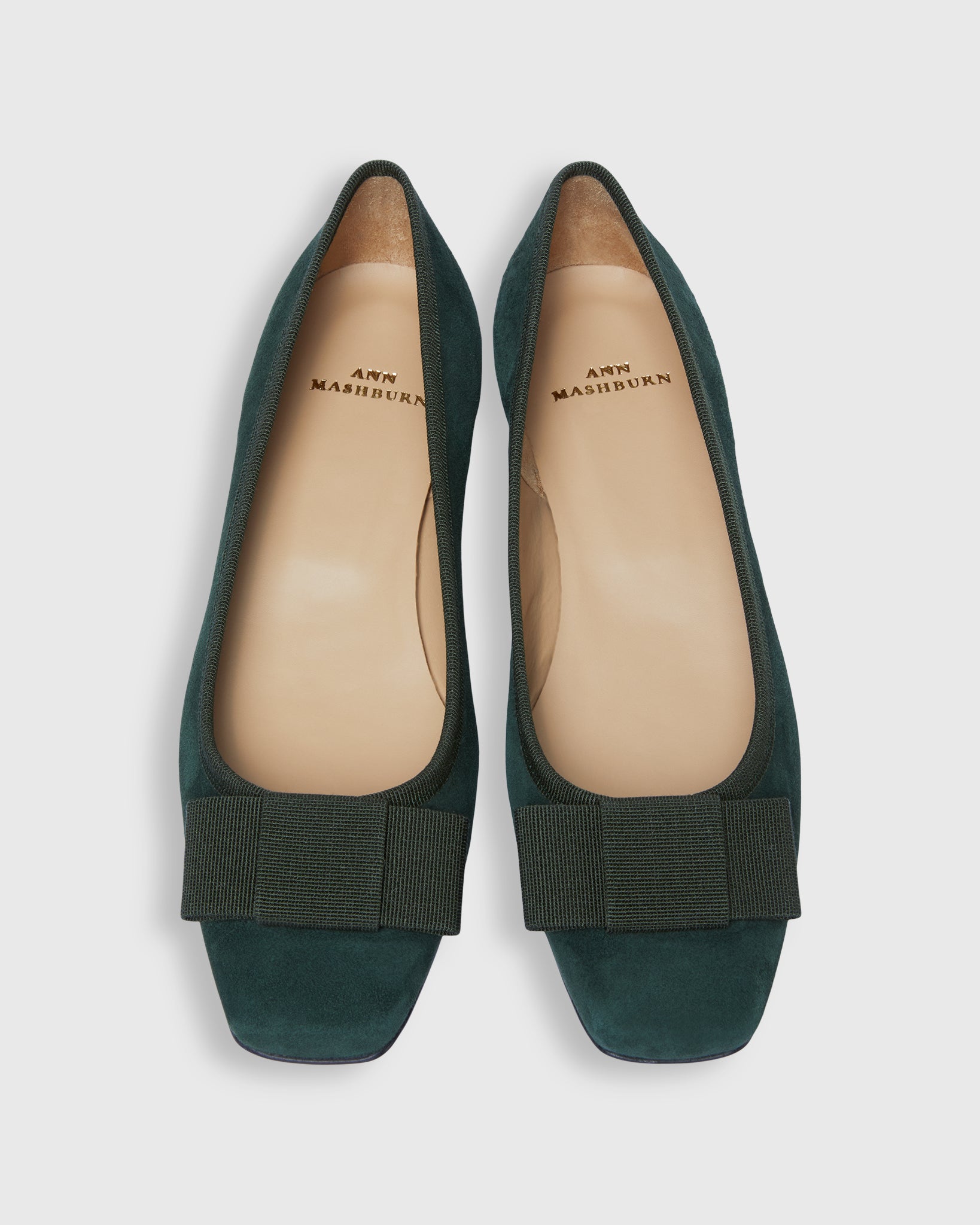 Bridgette Shoe in Pine Suede