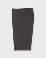 Load image into Gallery viewer, Dress Trouser in Brown/Blue Check Brushed Hopsack
