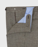 Load image into Gallery viewer, Dress Trouser in Chocolate/Bone Glen Plaid Tweed
