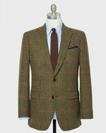 Load image into Gallery viewer, Virgil No. 2 Jacket in Olive/Brown Plaid Tweed
