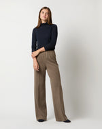 Load image into Gallery viewer, Maura Pull-On Pant in Heather Mink Wool Interlock
