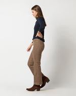 Load image into Gallery viewer, Kendall Flare 5-Pocket Jean in Mink Stretch Cord
