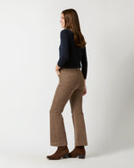 Load image into Gallery viewer, Kendall Flare 5-Pocket Jean in Mink Stretch Cord
