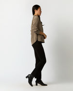 Load image into Gallery viewer, Natalia Blouse in Mink Silk Crepe de Chine
