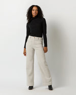 Load image into Gallery viewer, Coco Patch Pocket Jean in Stone Stretch Cord
