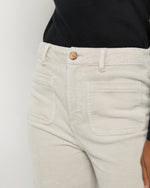 Load image into Gallery viewer, Coco Patch Pocket Jean in Stone Stretch Cord
