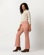 Load image into Gallery viewer, Kendall Flare 5-Pocket Jean in Rose Stretch Cord
