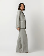 Load image into Gallery viewer, Maura Pull-On Pant in Grey Chalk Stripe Knit
