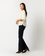 Load image into Gallery viewer, Pippa Top in Ivory Silk Crepe de Chine
