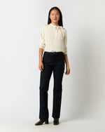 Load image into Gallery viewer, Pippa Top in Ivory Silk Crepe de Chine
