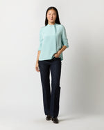 Load image into Gallery viewer, Pippa Top in Mist Silk Crepe de Chine
