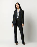 Load image into Gallery viewer, Norah Flare Pant in Blackwatch Stretch Twill
