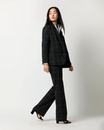 Load image into Gallery viewer, Norah Flare Pant in Blackwatch Stretch Twill
