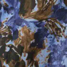 Ariana Blouse in Abstract Habotai