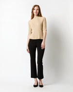 Load image into Gallery viewer, Mackenzie Sweater in Crema Cotton/Silk Yarn
