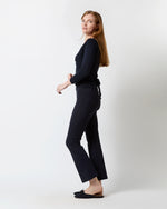 Load image into Gallery viewer, Ballerina Sweater in Navy Cotton/Cashmere
