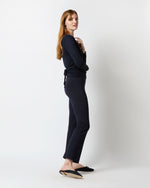 Load image into Gallery viewer, Ballerina Sweater in Navy Cotton/Cashmere
