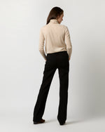 Load image into Gallery viewer, Superfine Funnel-Neck Sweater in Sandstone Cashmere
