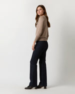 Load image into Gallery viewer, Alida Crewneck Sweater in Toast Cashmere
