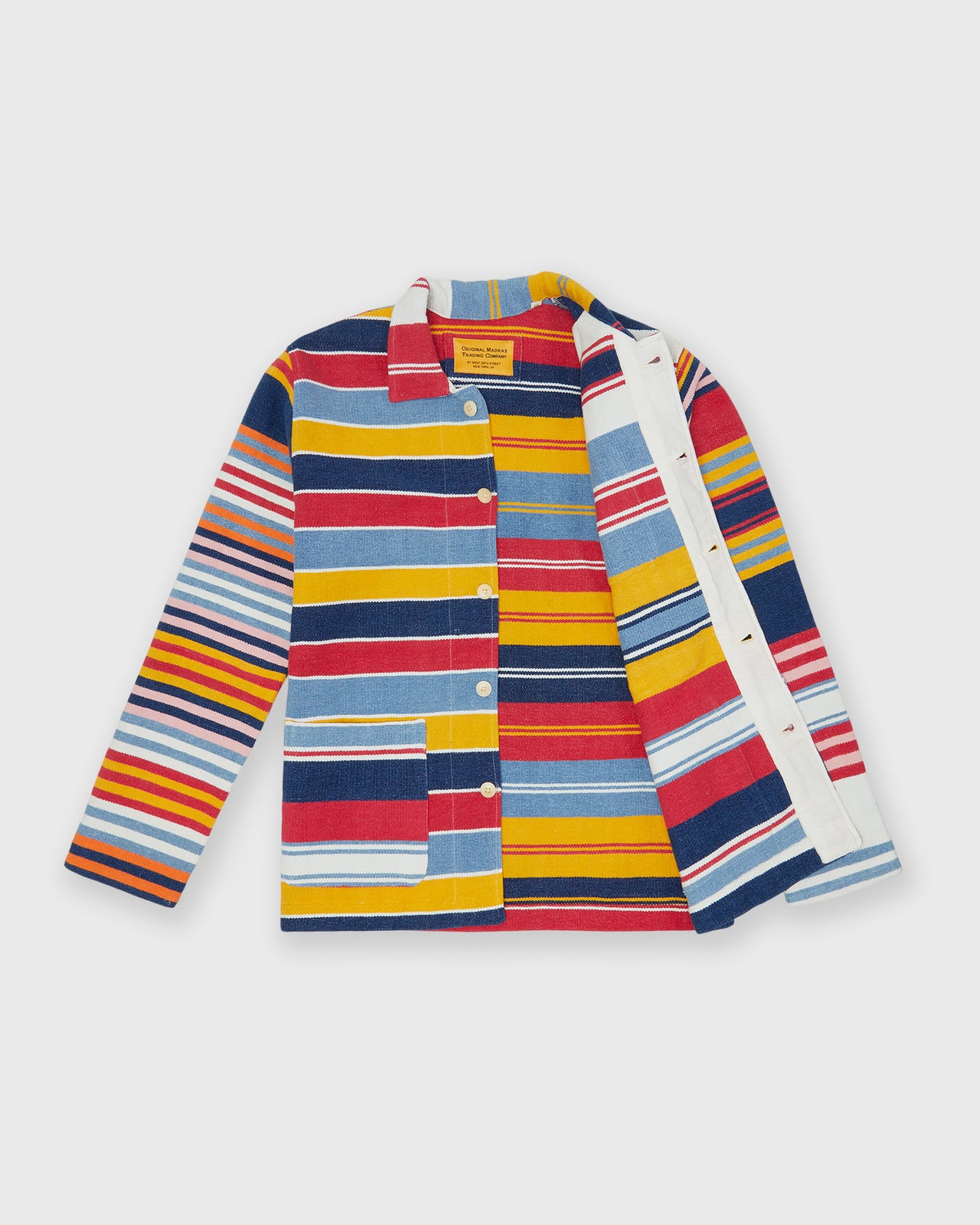 Stout Shirt Jacket in Multi | Shop Sid Mashburn