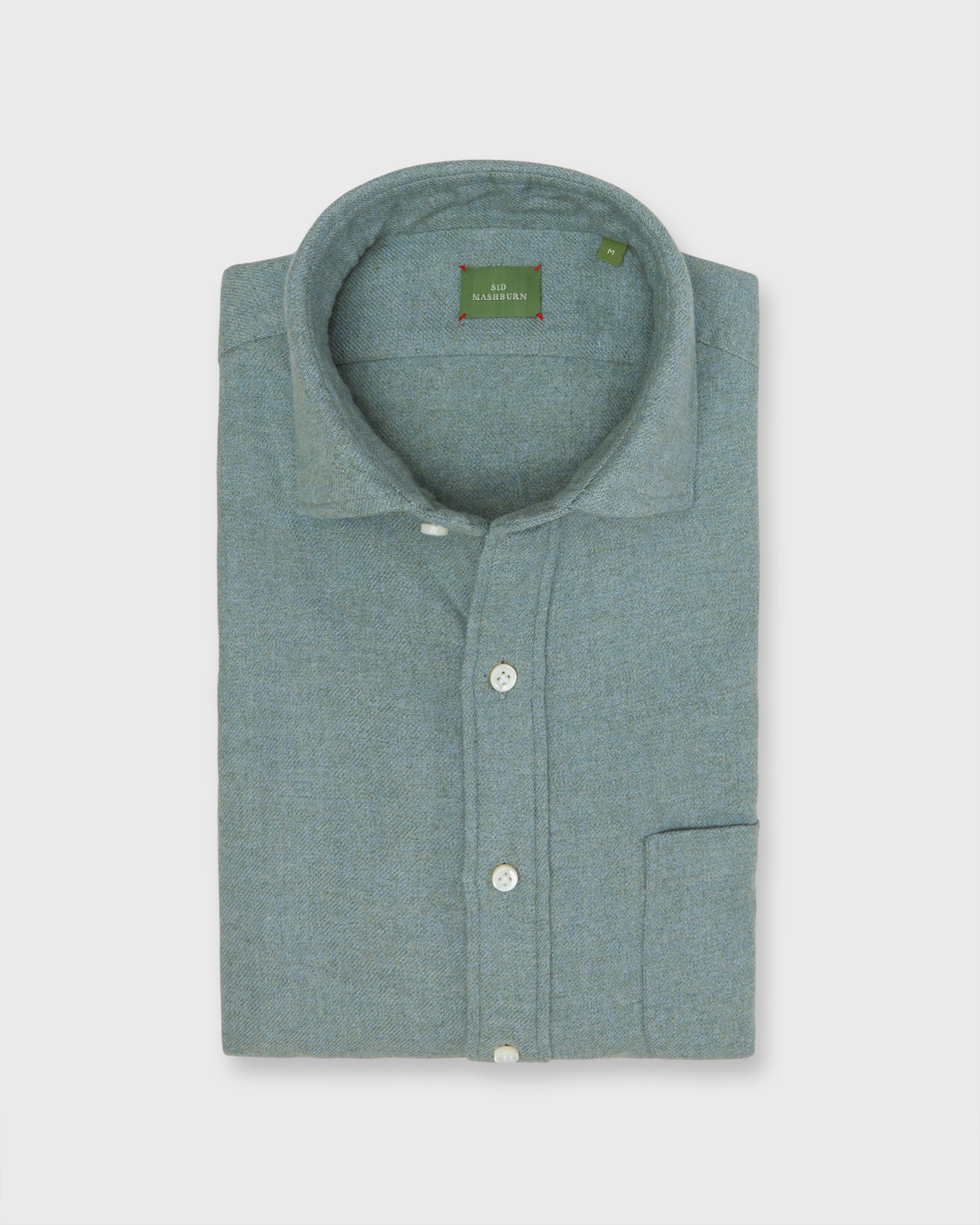 Otto Handmade Sport Shirt in Lovat Twill