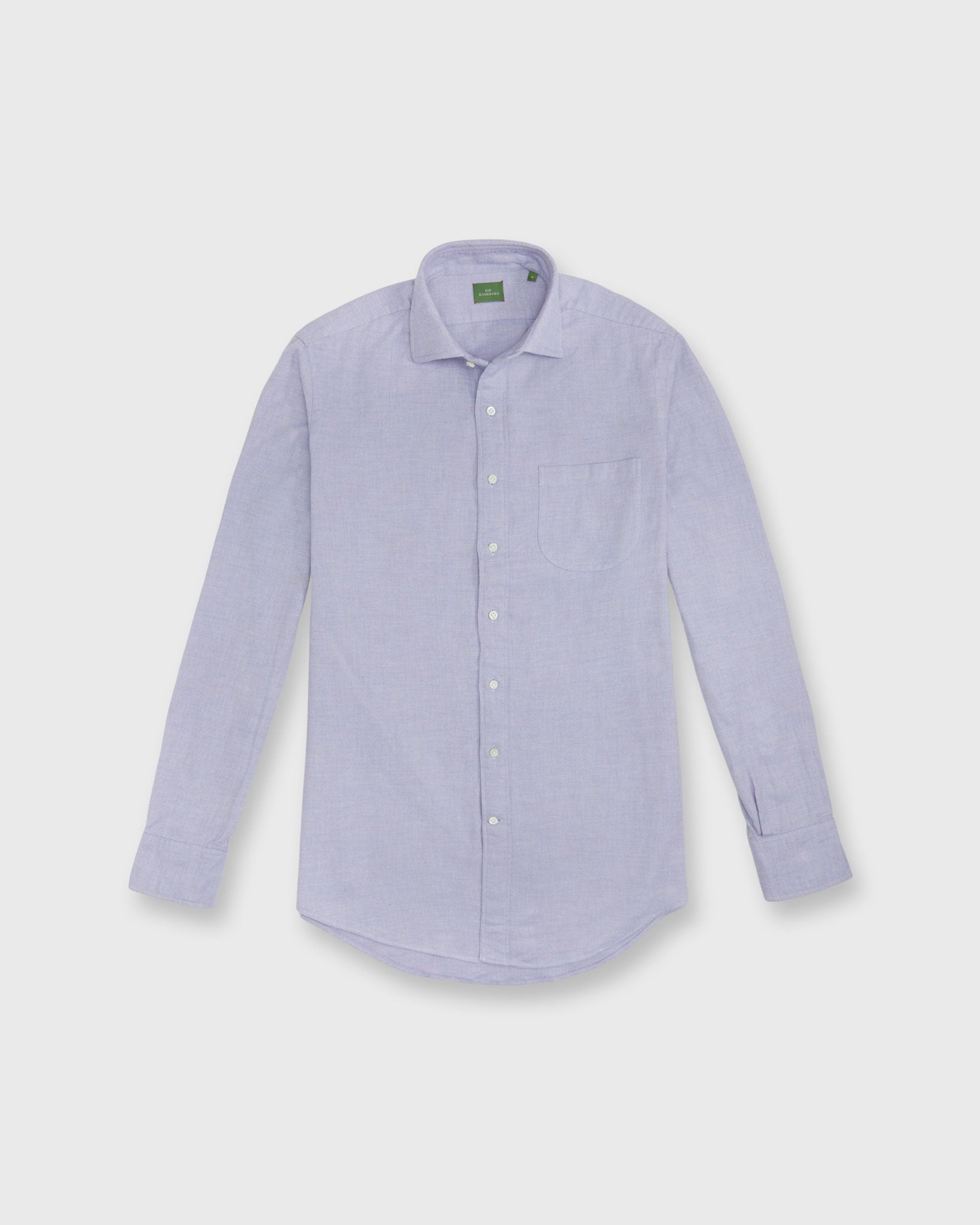 Otto Handmade Sport Shirt in Lavender Flannel