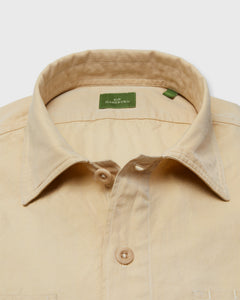 Luke Work Shirt in Sawdust Lightweight Twill