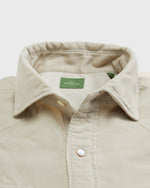 Load image into Gallery viewer, Western Work Shirt in Stone Corduroy
