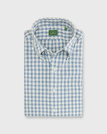 Load image into Gallery viewer, Button-Down Sport Shirt in Storm/Bone Gingham Oxford
