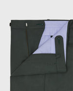 Load image into Gallery viewer, Dress Trouser in Dark Spruce Midweight Twill
