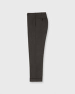 Load image into Gallery viewer, Dress Trouser in Char Brown Twill
