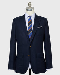Ghost Blazer in Navy Cashmere Hopsack