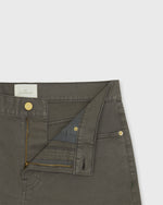 Load image into Gallery viewer, Slim Straight 5-Pocket Pant in Smoke Twill
