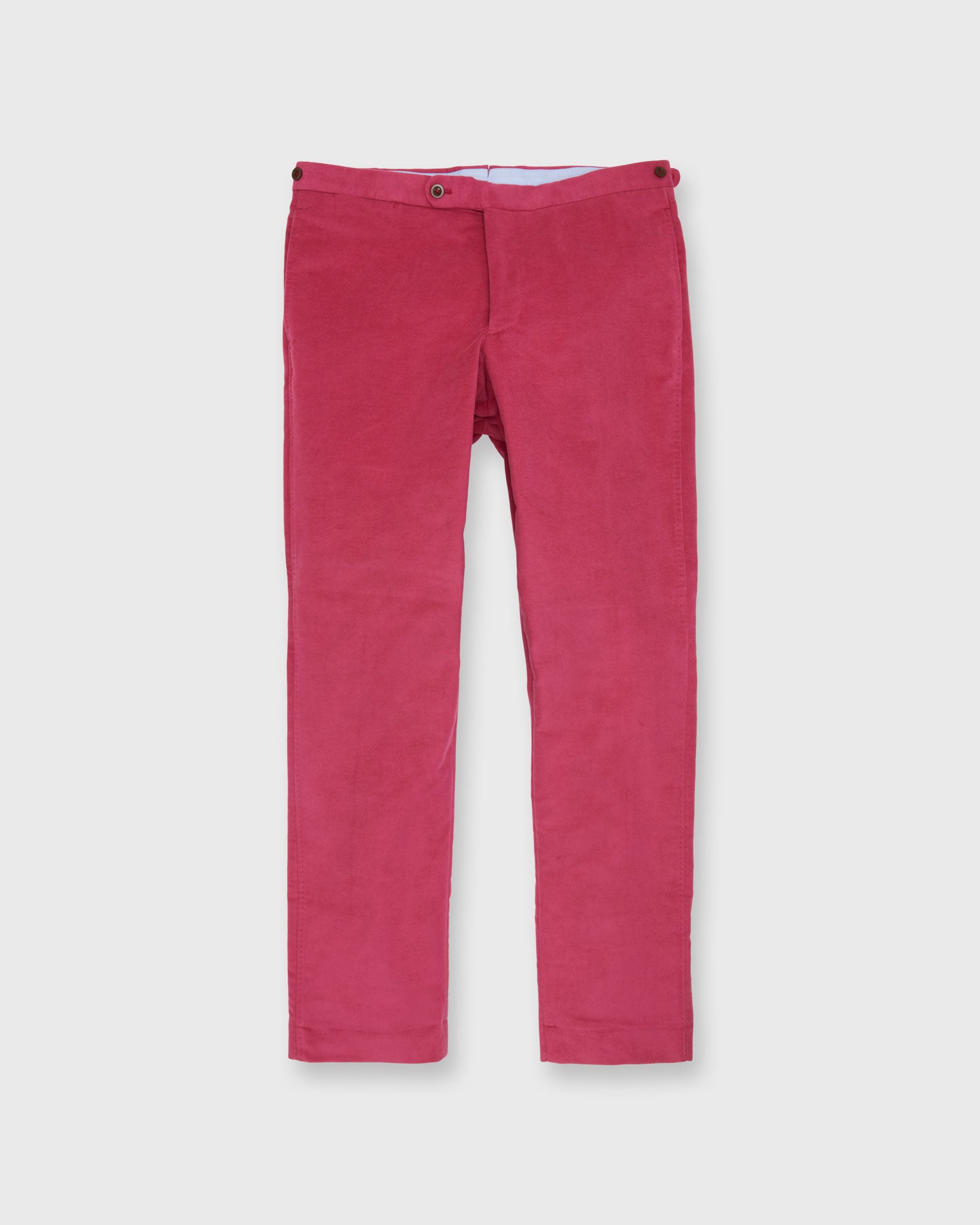 Side-Tab Sport Trouser in Berry Moleskin