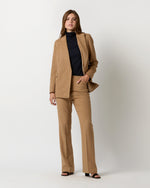 Load image into Gallery viewer, Norah Flare Pant in Camel Hair Flannel
