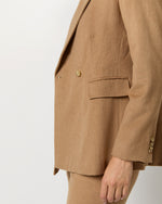 Load image into Gallery viewer, Constance Jacket in Camel Hair Flannel
