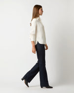 Load image into Gallery viewer, Natalia Blouse in Ivory Silk Crepe de Chine
