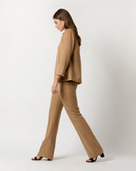 Load image into Gallery viewer, Norah Flare Pant in Camel Hair Flannel
