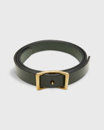 Load image into Gallery viewer, 1&quot; Reversible Conroy Belt in Bottle Green Bridle
