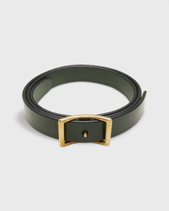 1" Reversible Conroy Belt in Bottle Green Bridle