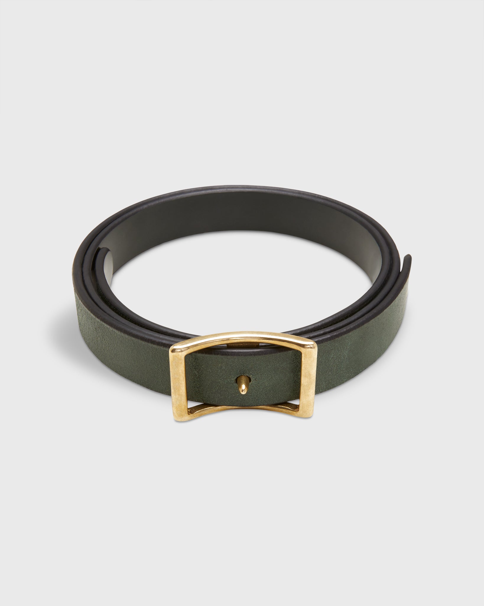 1" Reversible Conroy Belt in Bottle Green Bridle