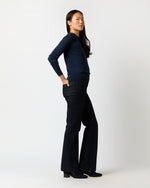 Load image into Gallery viewer, Alida Crewneck Sweater in Navy Cashmere
