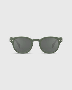 #C Sunglasses in Kaki Green