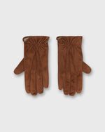 Load image into Gallery viewer, Cashmere-Lined Gloves in Medium Brown Suede
