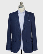 Load image into Gallery viewer, Ghost Blazer in Blue Herringbone
