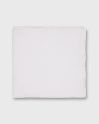 Hand-Rolled Pocket Square in Pale Pink Poplin