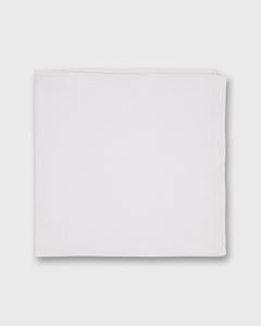 Hand-Rolled Pocket Square in Pale Pink Poplin