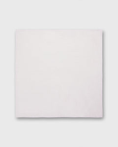 Hand-Rolled Pocket Square in Pale Pink Poplin