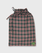 Load image into Gallery viewer, Pajama Pant in Hunter/Red/Sky Plaid Poplin
